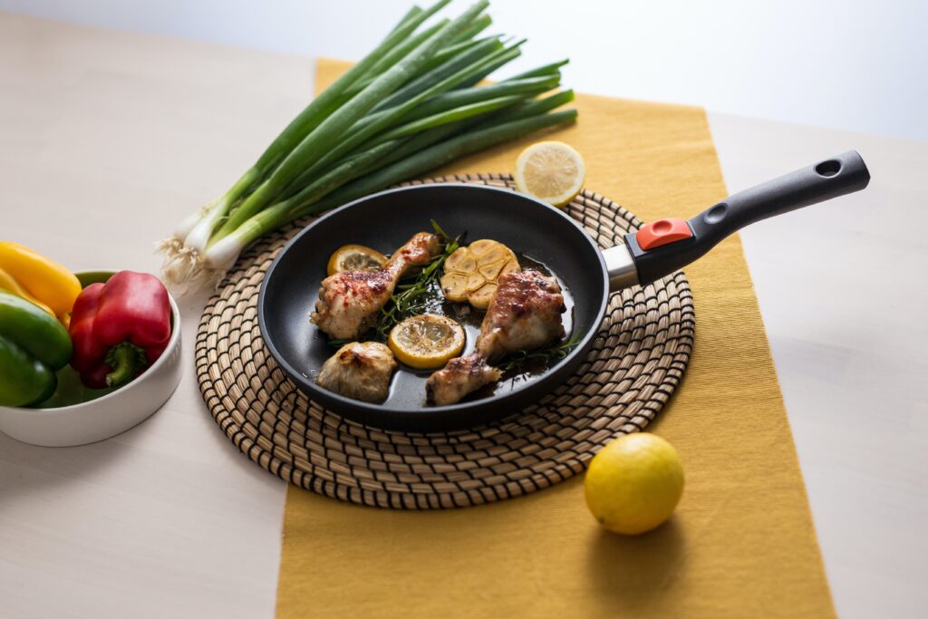 Non-stick cooking pan
